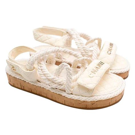 espadryle chanel cena|chanel sandals.